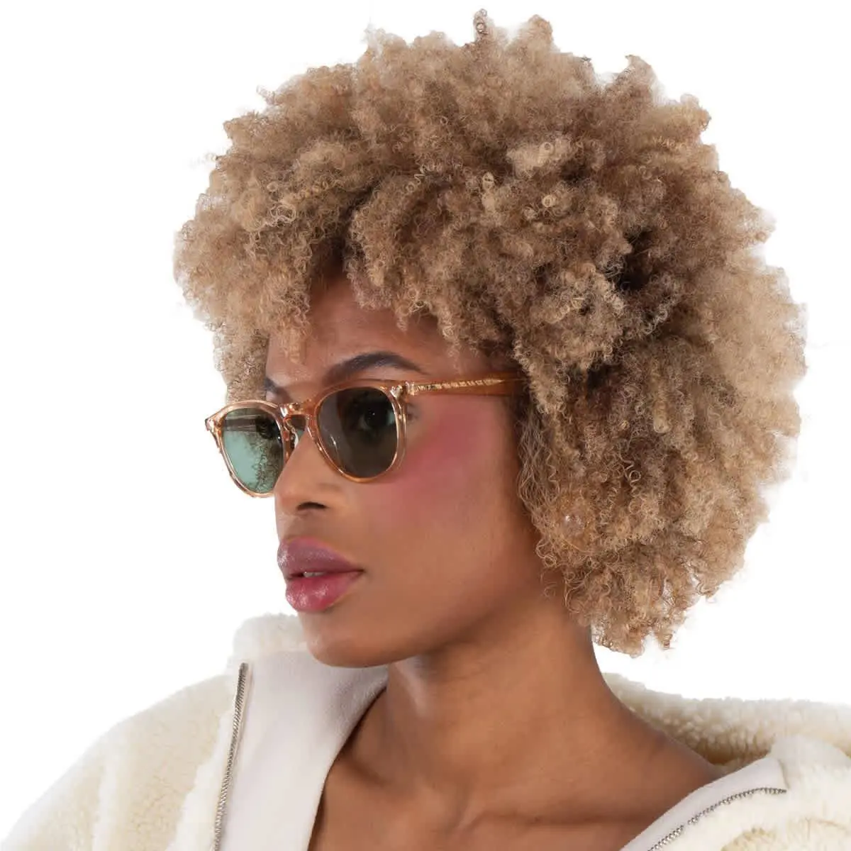 Garrett Leight Glco X Andre Saraiva Sun Veridia Oval Ladies Sunglasses 2082