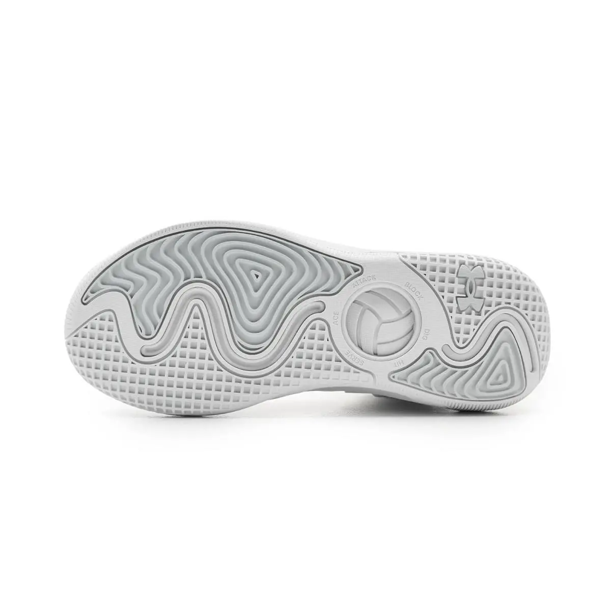 Under Armour shoes - White/White/Halo Gray 3
