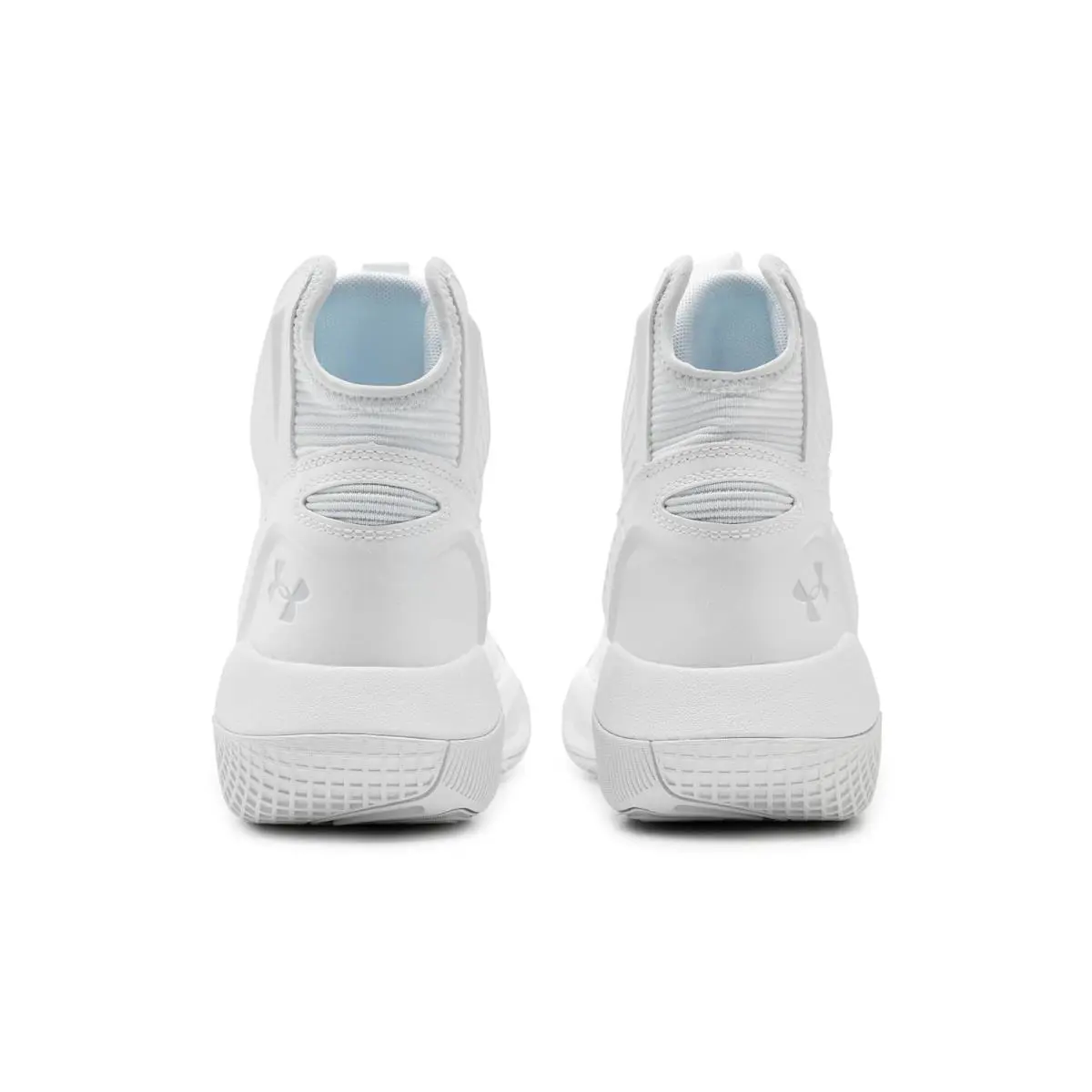 Under Armour shoes - White/White/Halo Gray 5