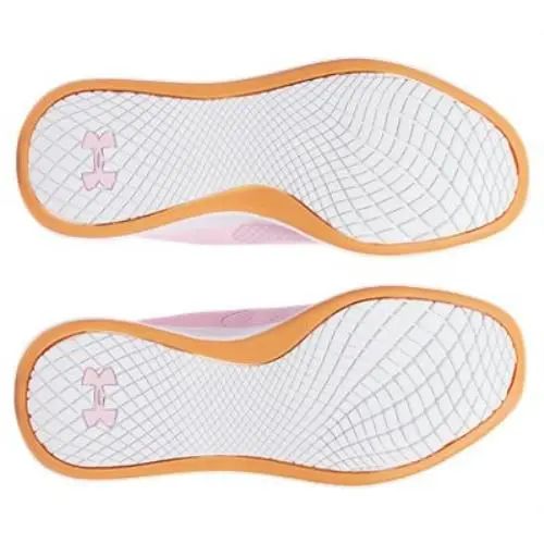 Under Armour shoes - Prime Pink-White-Metallic Silver 8