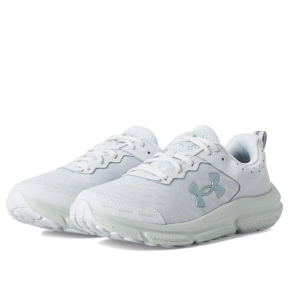 Under Armour Charged Assert 10 3026179-023 Women`s 9 Gray Running Shoes VER1549 - Gray