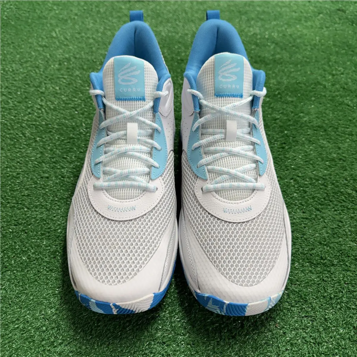 Under Armour shoes - Curry 3Z 24 White Blue - 3027626-014 - Blue 2