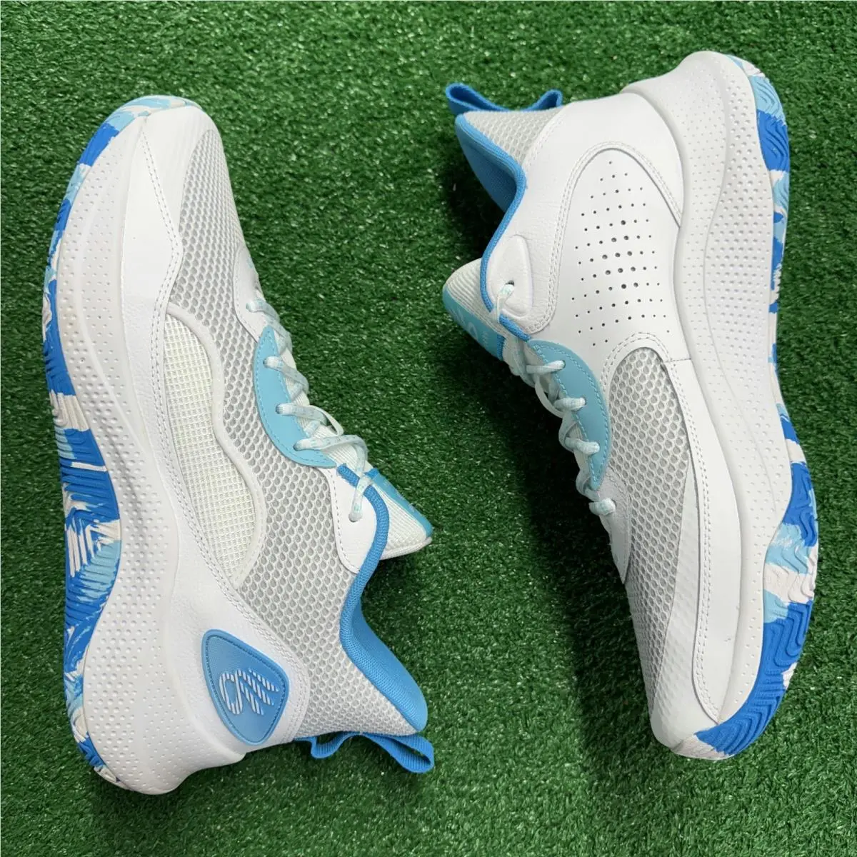Under Armour shoes - Curry 3Z 24 White Blue - 3027626-014 - Blue 5
