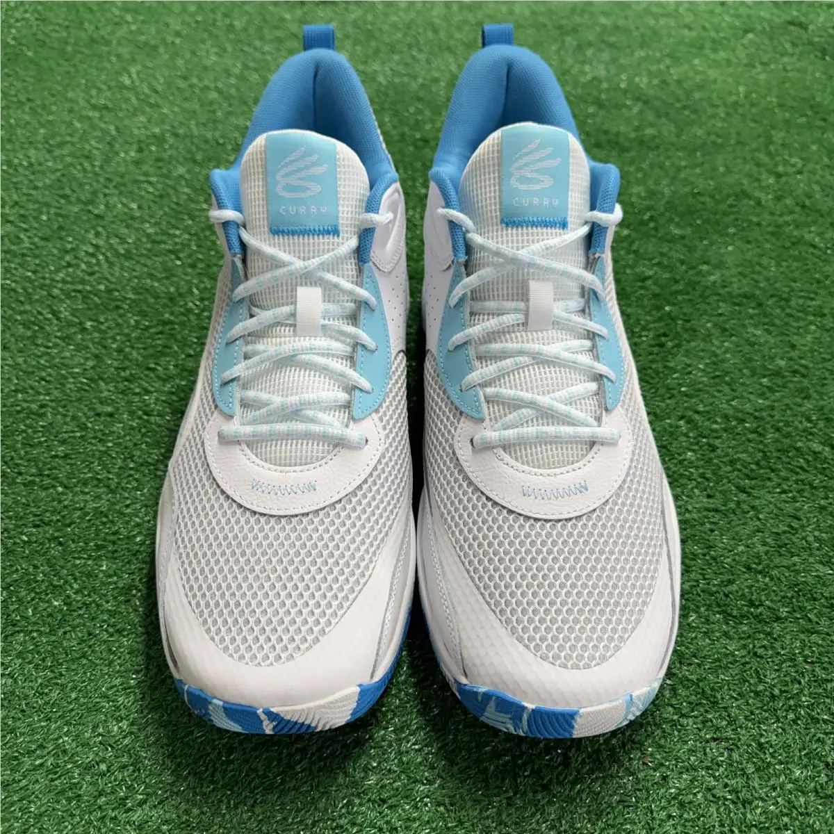 Under Armour shoes - Curry 3Z 24 White Blue - 3027626-014 - Blue 7