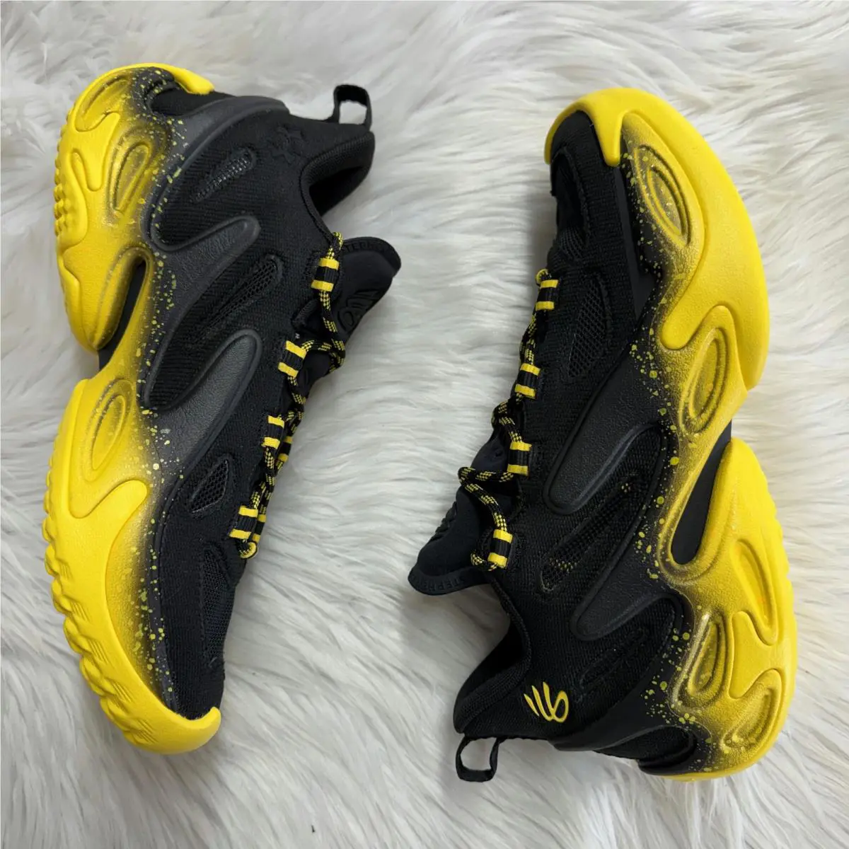Under Armour shoes - Curry 13 Black Yellow - Curry Black Yellow - 6007670-001 - Black 1