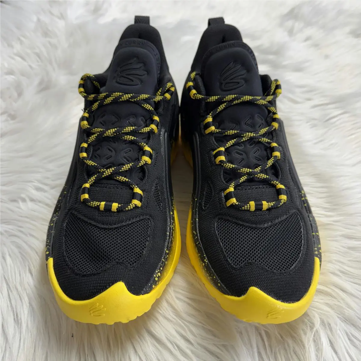 Under Armour shoes - Curry 13 Black Yellow - Curry Black Yellow - 6007670-001 - Black 2
