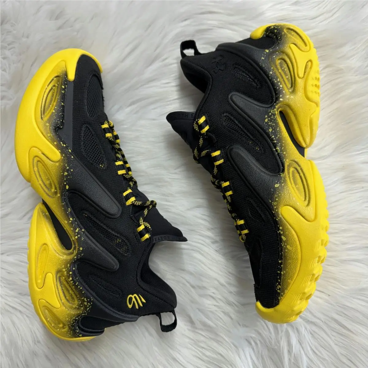Under Armour shoes - Curry 13 Black Yellow - Curry Black Yellow - 6007670-001 - Black 7