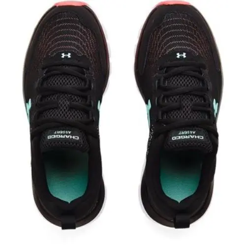 Under Armour shoes - Black-White-TILE BLUE 1