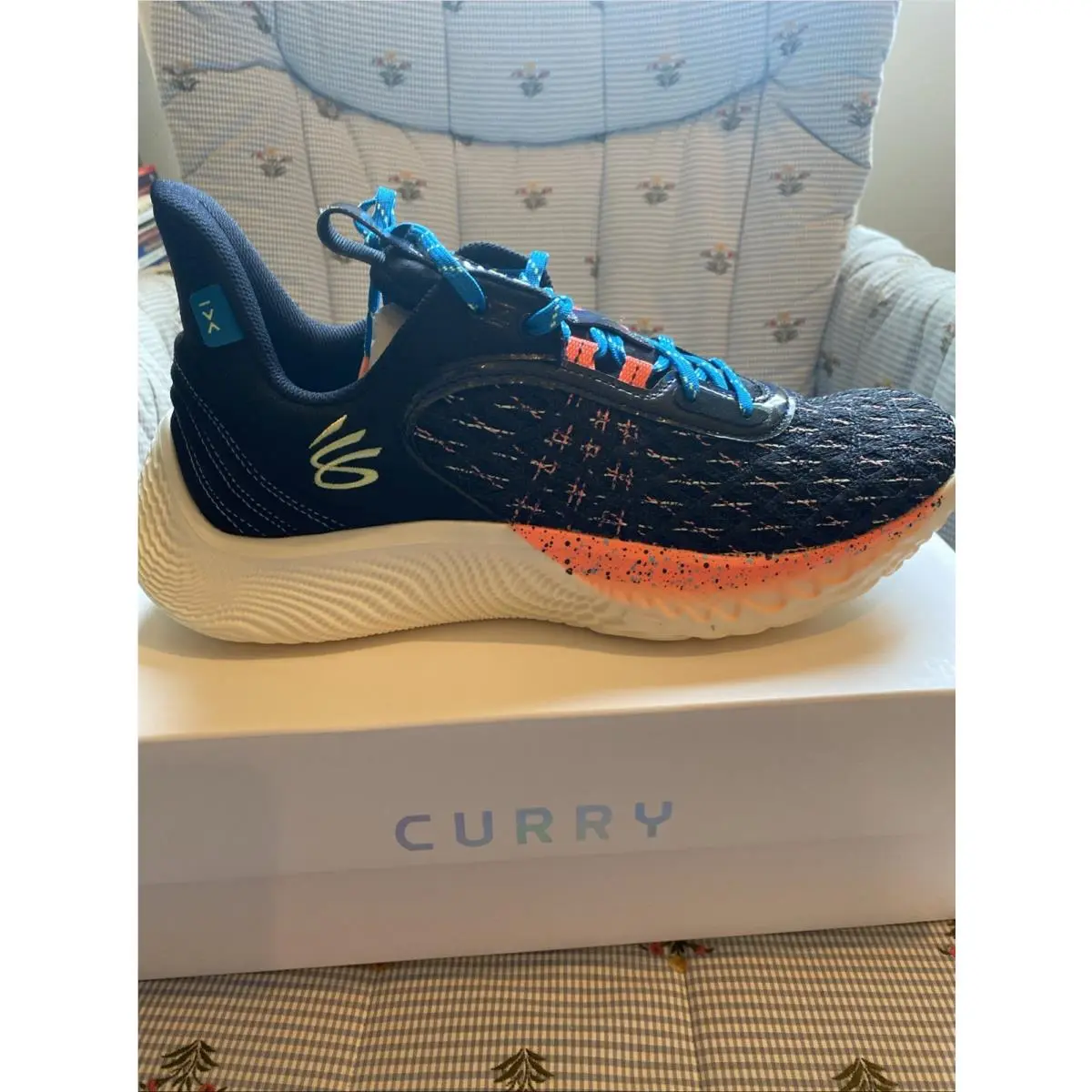 Under Armour Curry 9 Light Show Shoes Sz. 10.5 UA 3025684 004