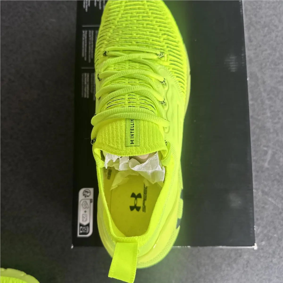 Under Armour shoes - Under Armour HOVR Phantom - HOVR Phantom - 3024154-307 - Yellow (UPC: 0195252928988) 8
