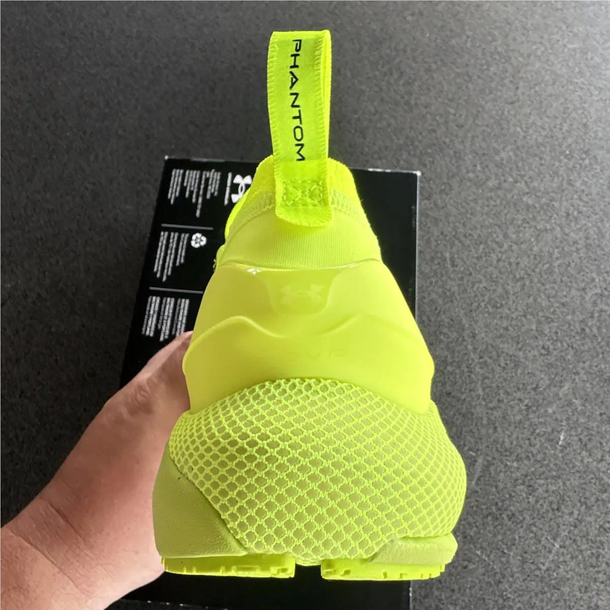 Under Armour shoes - Under Armour HOVR Phantom - HOVR Phantom - 3024154-307 - Yellow (UPC: 0195252928988) 7