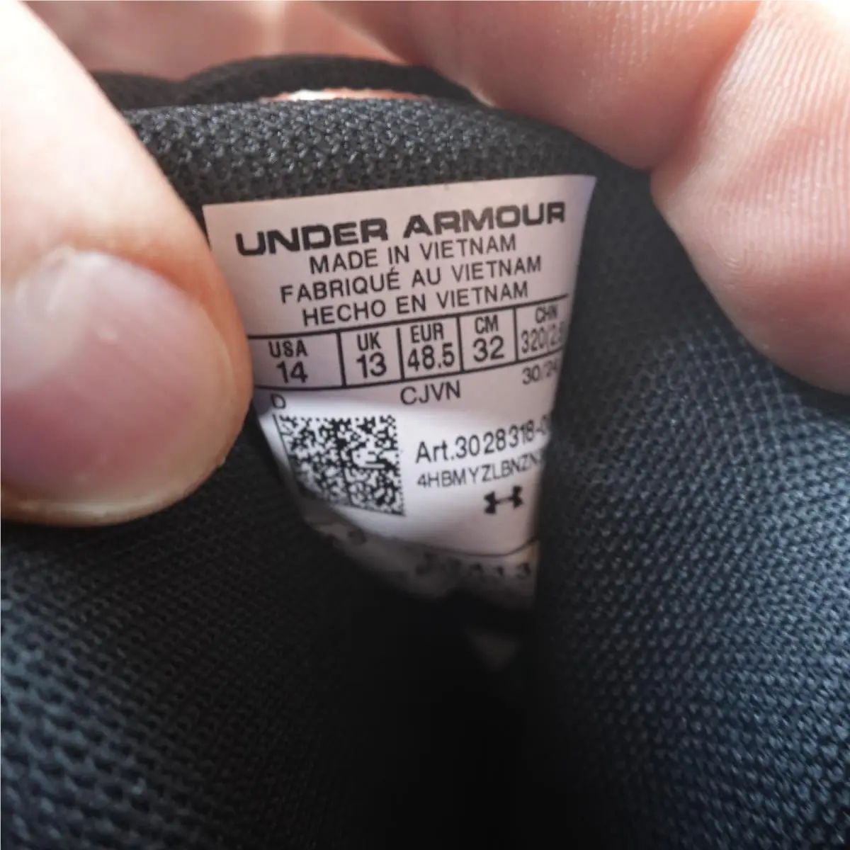 Under Armour shoes - Stellar - Stellar - 3028314-001 - Black 5