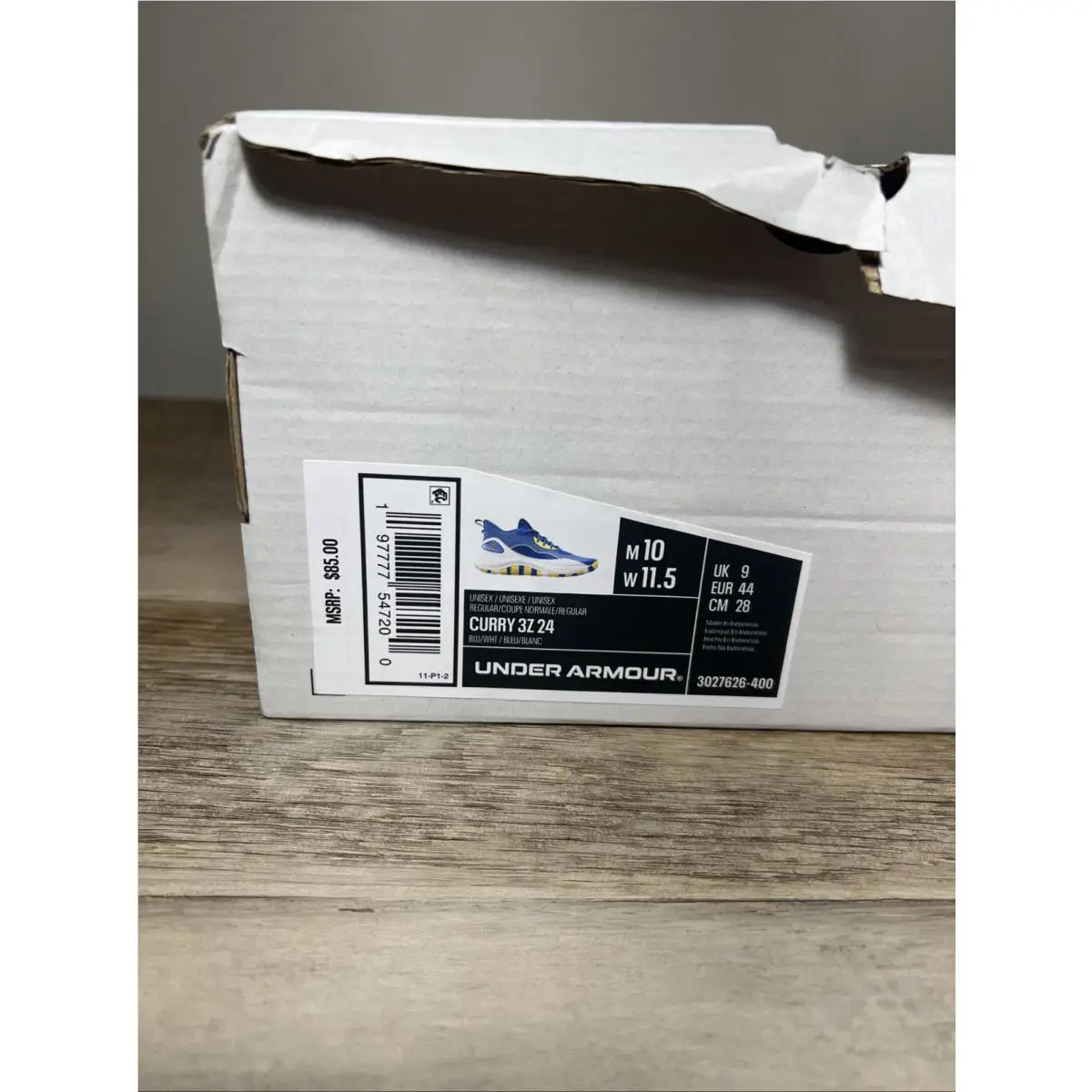 Under Armour shoes - Under Armour Curry 3Z 24 - Blue 6