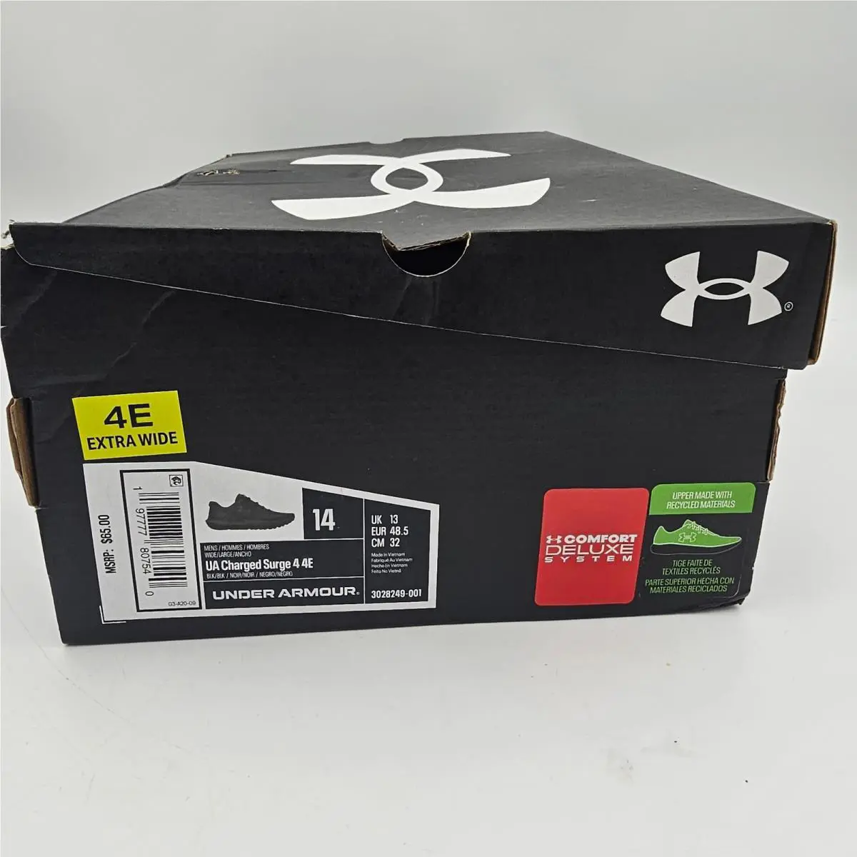 Under Armour shoes - Under Armour Charged Surge - Charged Surge - Black 10