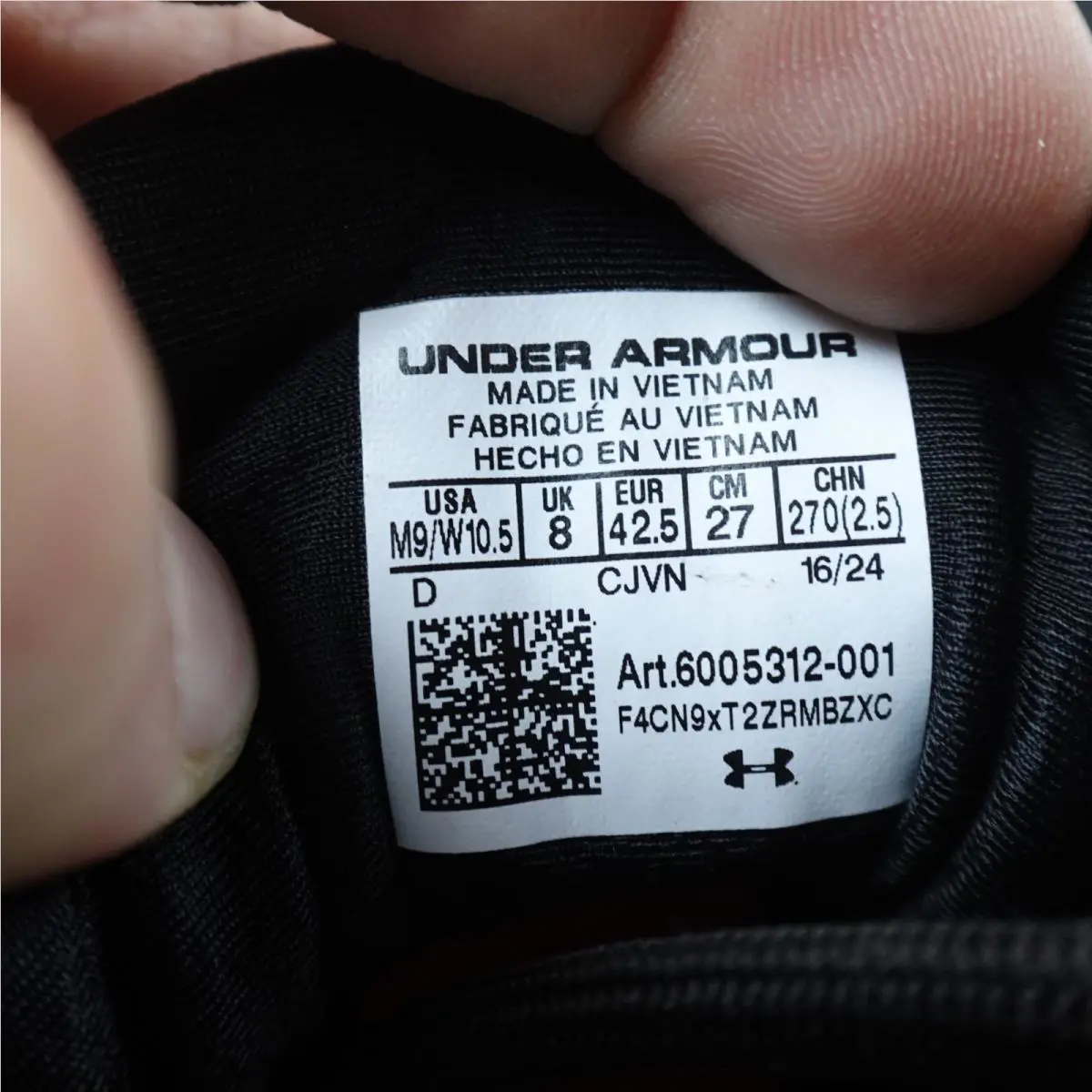 Under Armour shoes - Under Armour Micro G Stellar - Black 5