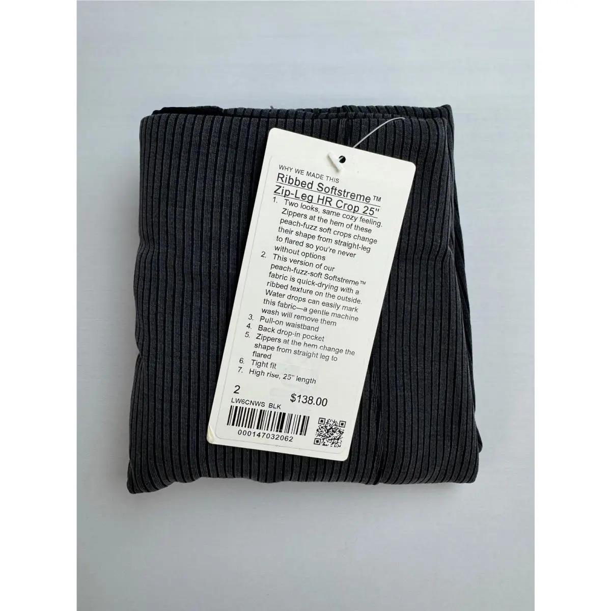Lululemon clothing - Black, asst 5
