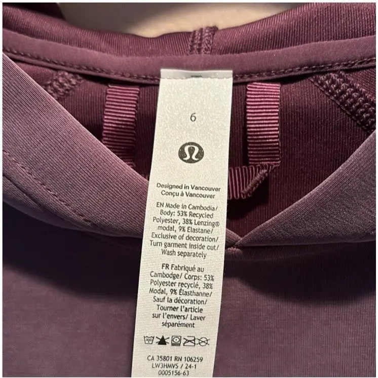 Lululemon clothing - Purple 6