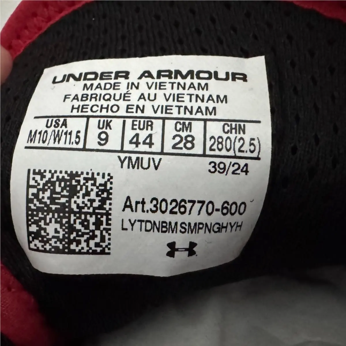 Under Armour shoes - Under Armour Speedform Gemini - Speedform Gemini - 3026770-600 - Red/White (UPC: 197779172899) 5