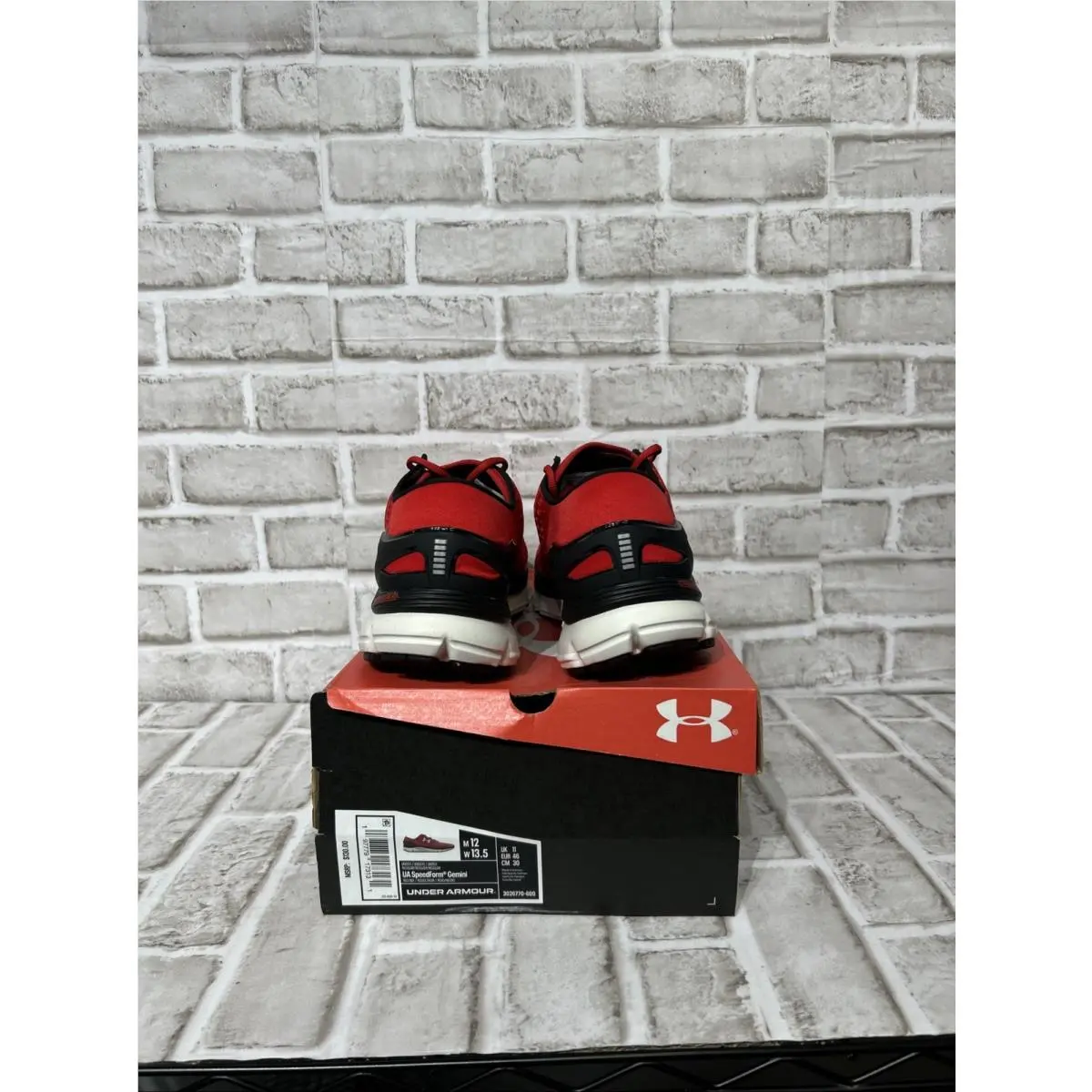 Under Armour shoes - Under Armour Speedform Gemini - Speedform Gemini - 3026770-600 - Red 0