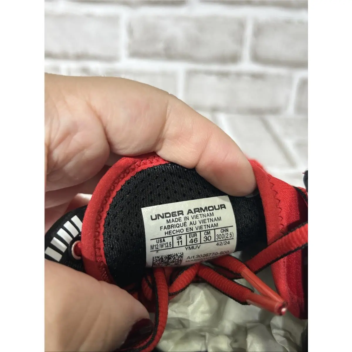 Under Armour shoes - Under Armour Speedform Gemini - Speedform Gemini - 3026770-600 - Red 6