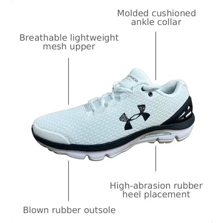 Under Armour shoes - Under Armour Charged Gemini - Charged Gemini - 3026501-101 - White 0