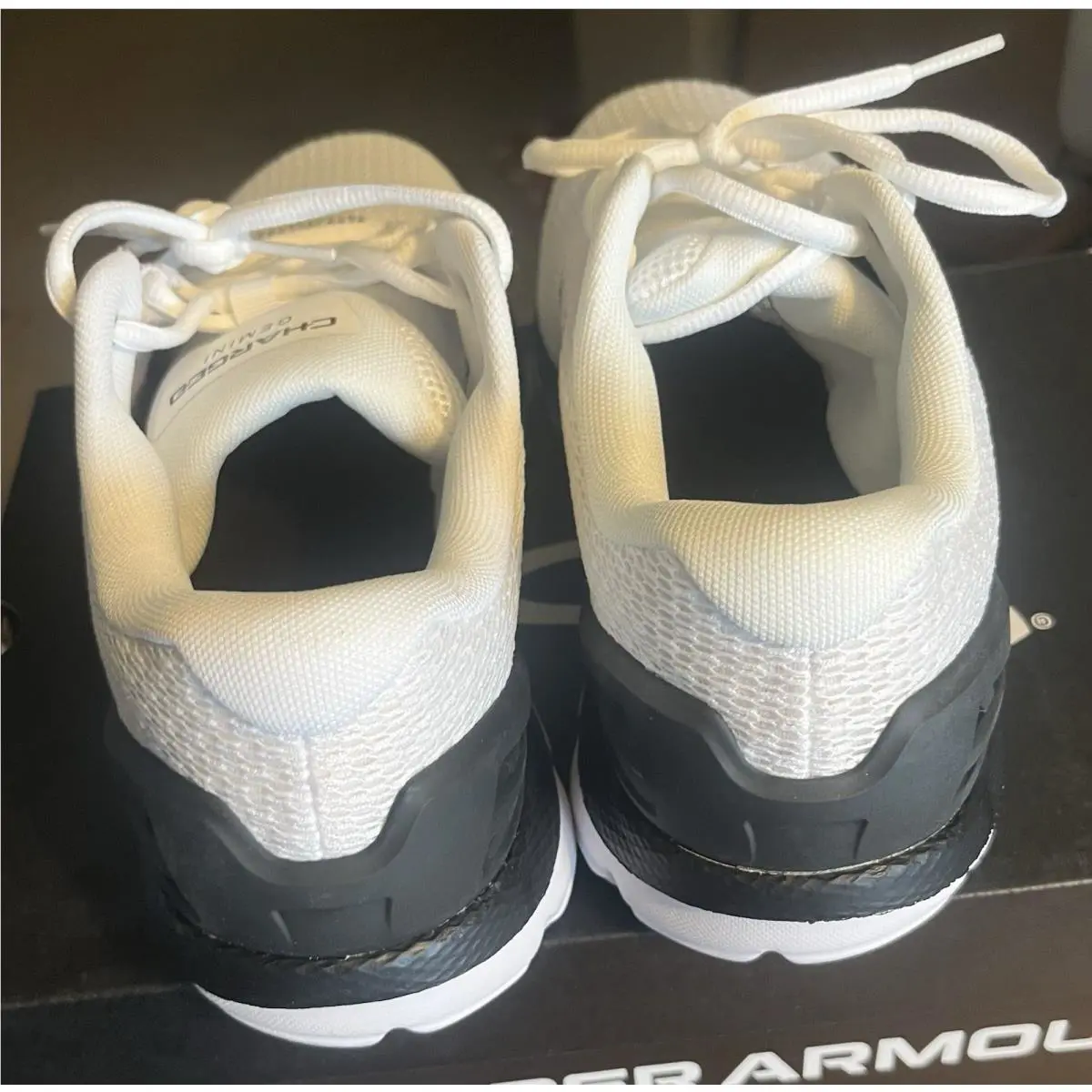 Under Armour shoes - Under Armour Charged Gemini - Charged Gemini - 3026501-101 - White (UPC: 196040517537) 3