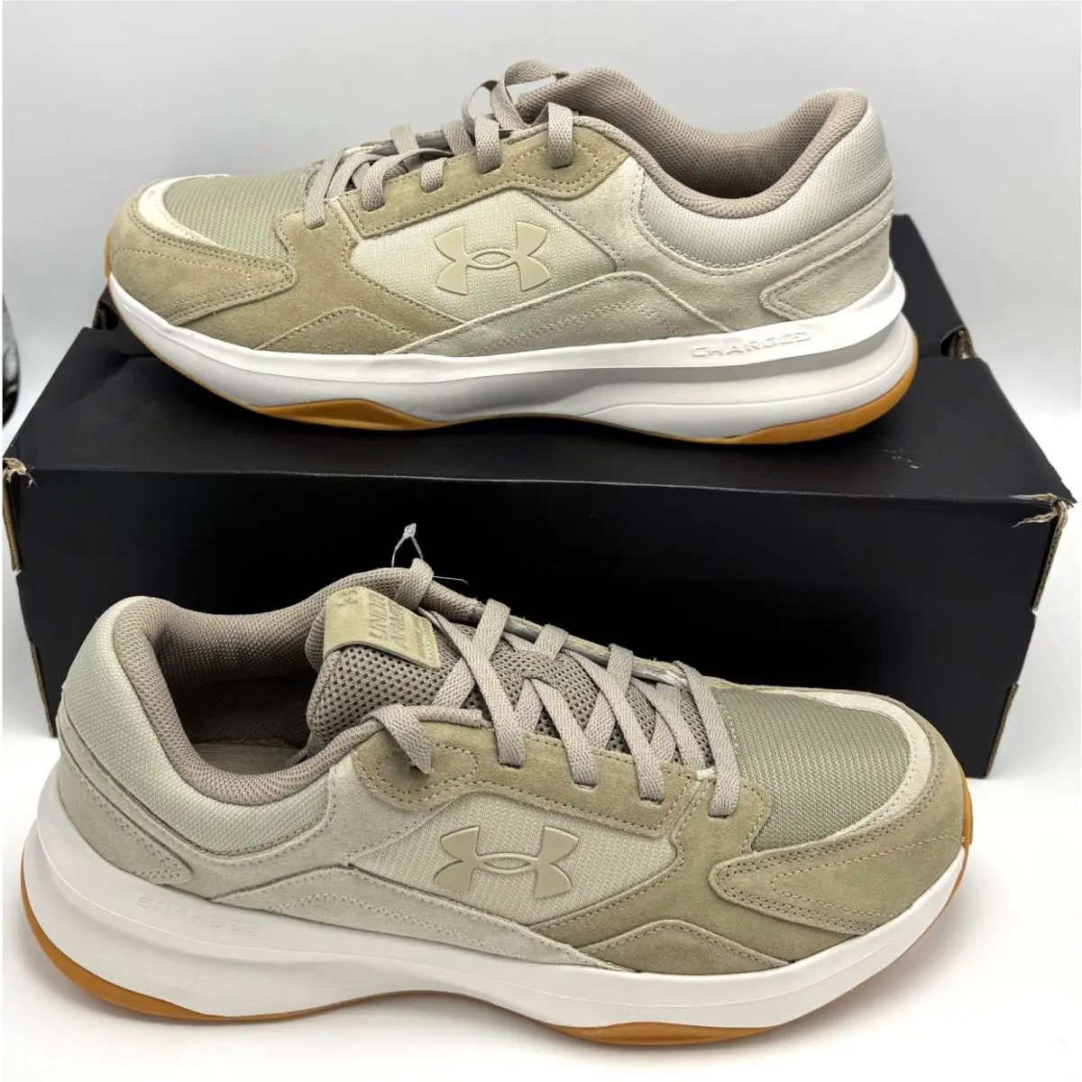 Under Armour shoes - ATHLETIC - ATHLETIC - Athletic - Beige (UPC: 197777809636) 6