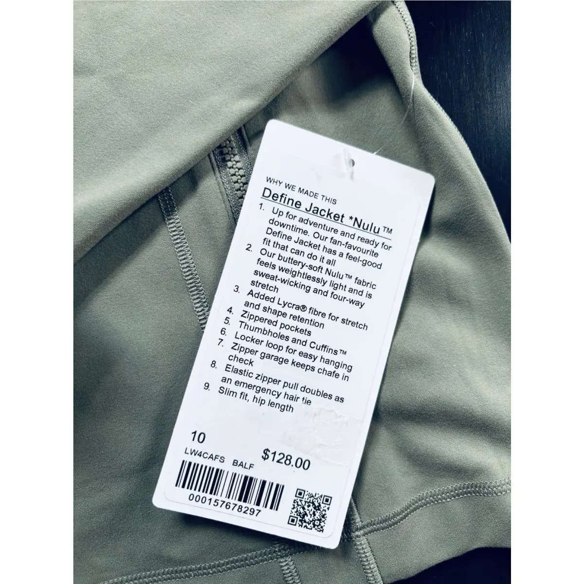Lululemon clothing - Green 4