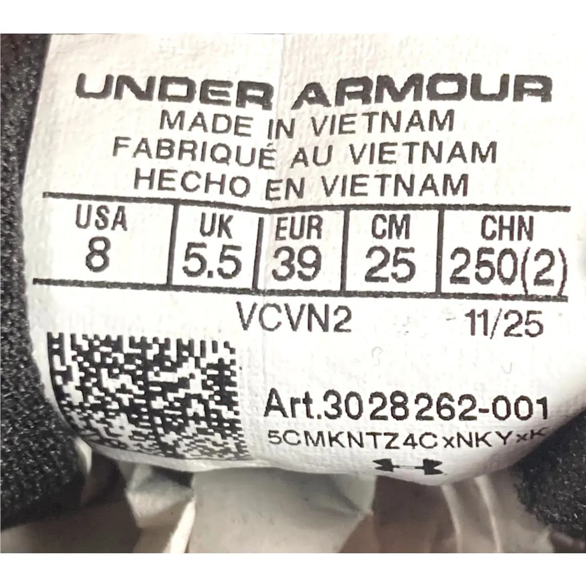 Under Armour shoes - Under Armour Charged Rogue 5 - 3028262-001 - Black (UPC: 197779164429) 19