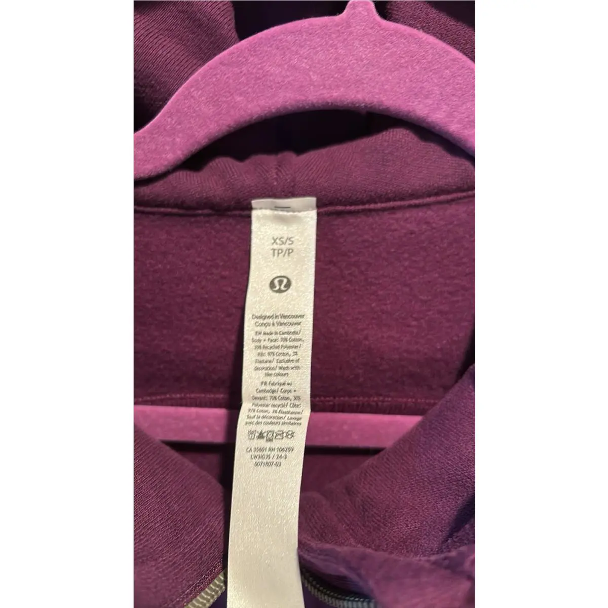 Lululemon clothing - Purple 5