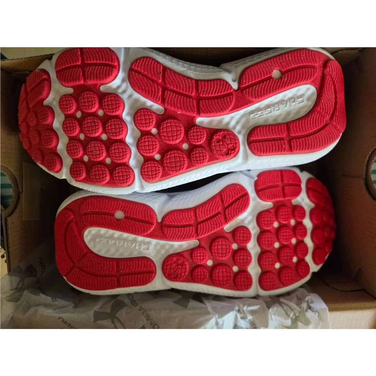 Under Armour shoes - Charged Comfort Deluxe System - Charged Comfort Deluxe System - White Pink Orange 0