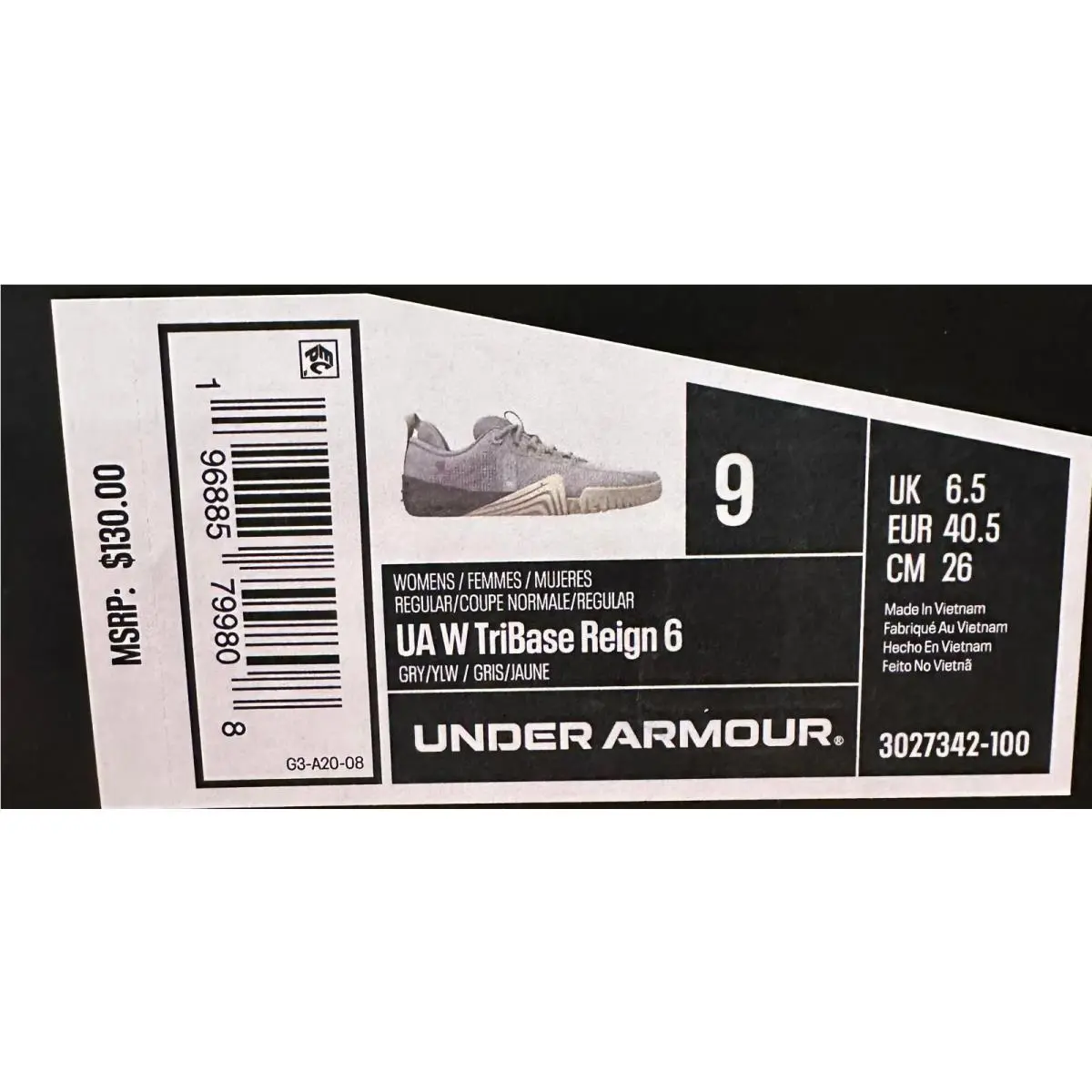 Under Armour shoes - Gray 1