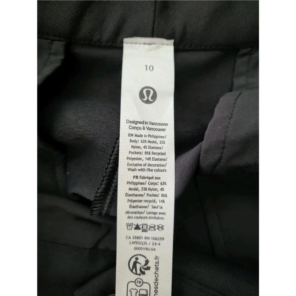 Lululemon clothing - Black 10