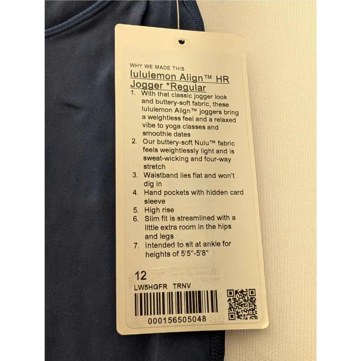 Lululemon clothing - Blue 1