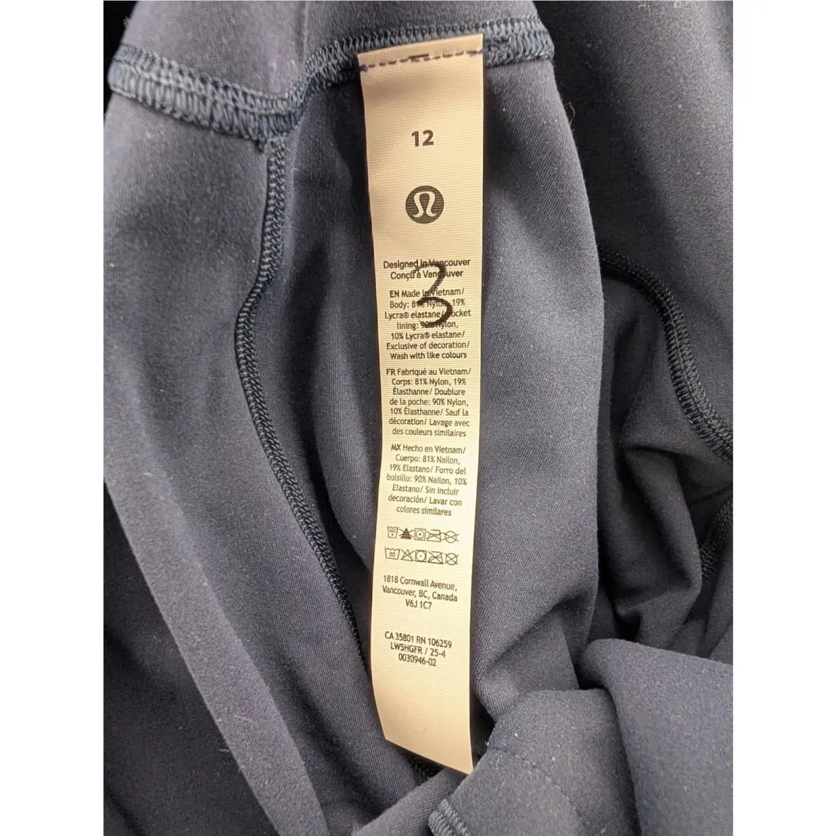 Lululemon clothing - Blue 4