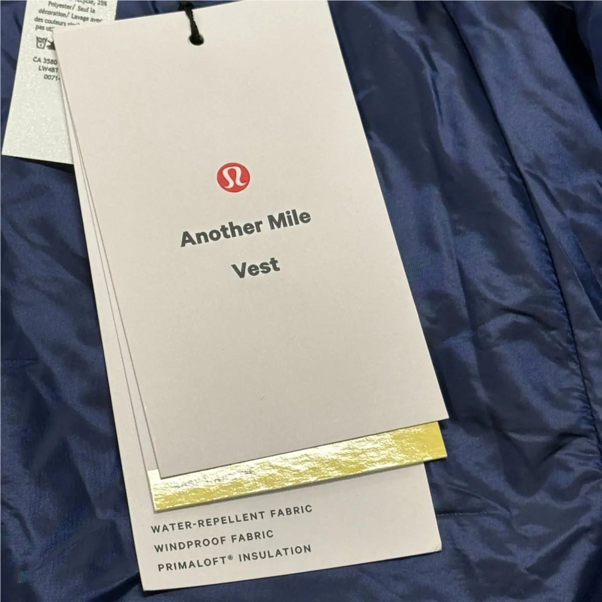 Lululemon clothing - Another Mile Vest - Another Mile Vest - Blue 6