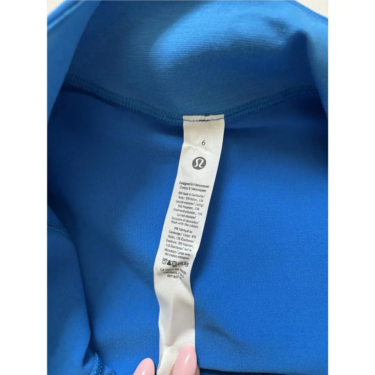Lululemon clothing - Blue 6