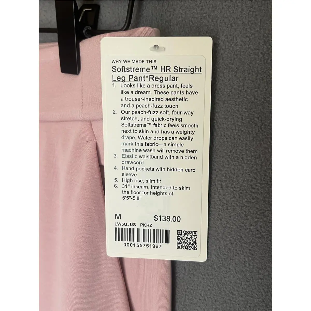 Lululemon clothing - Pink 4