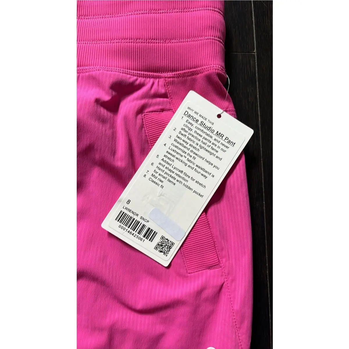 Lululemon clothing - Sonic Pink 5