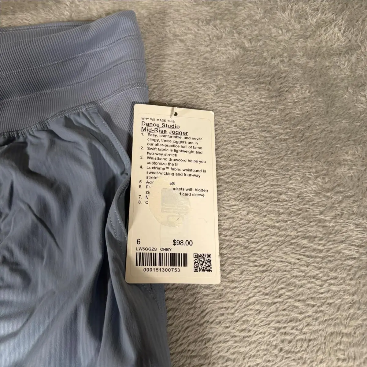 Lululemon clothing - Blue 1