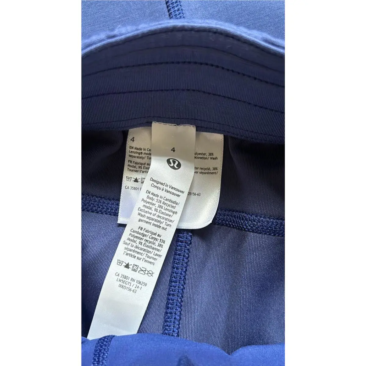 Lululemon clothing - Blue 5