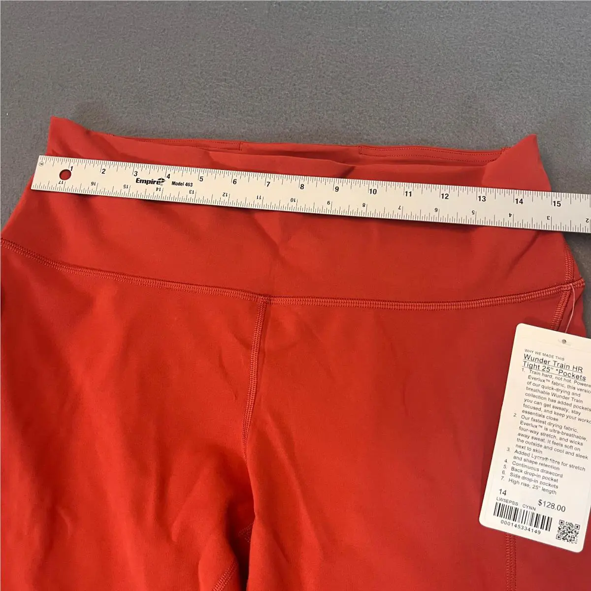 Lululemon clothing - Red 3