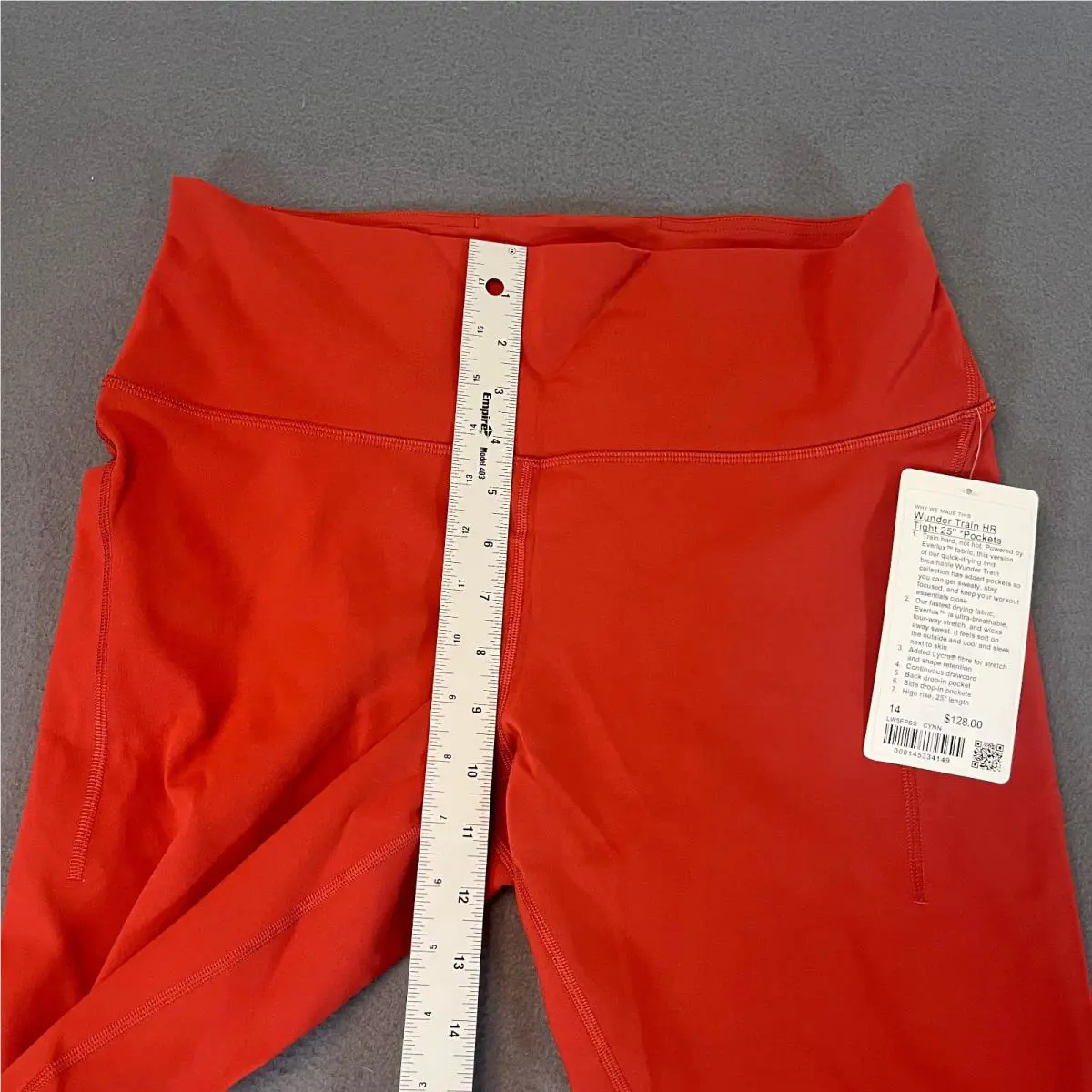 Lululemon clothing - Red 5
