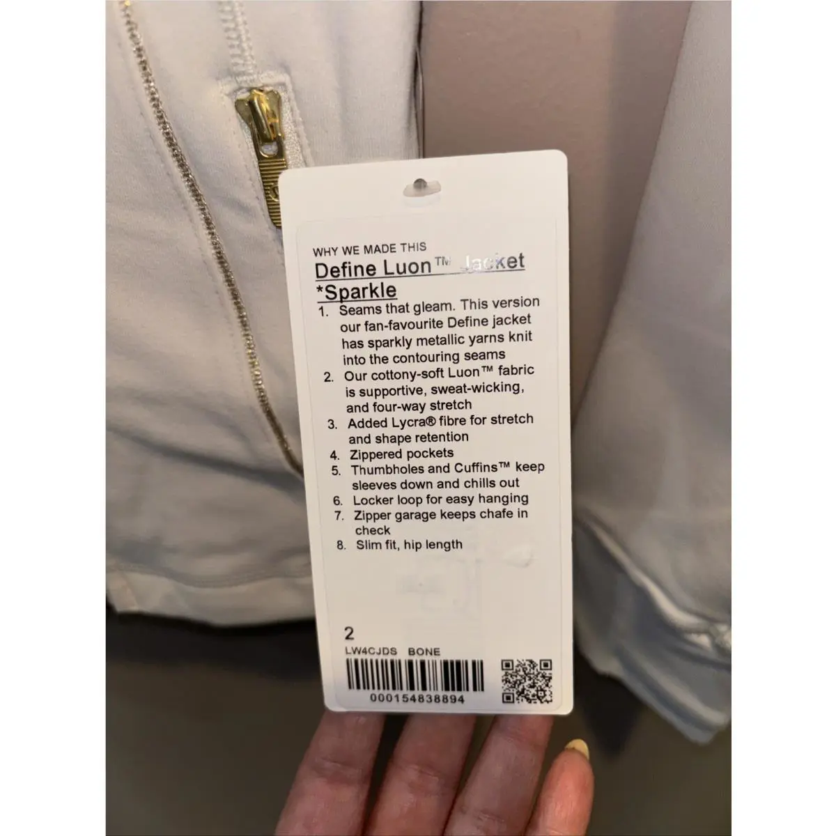Lululemon clothing - Bone/gold 5