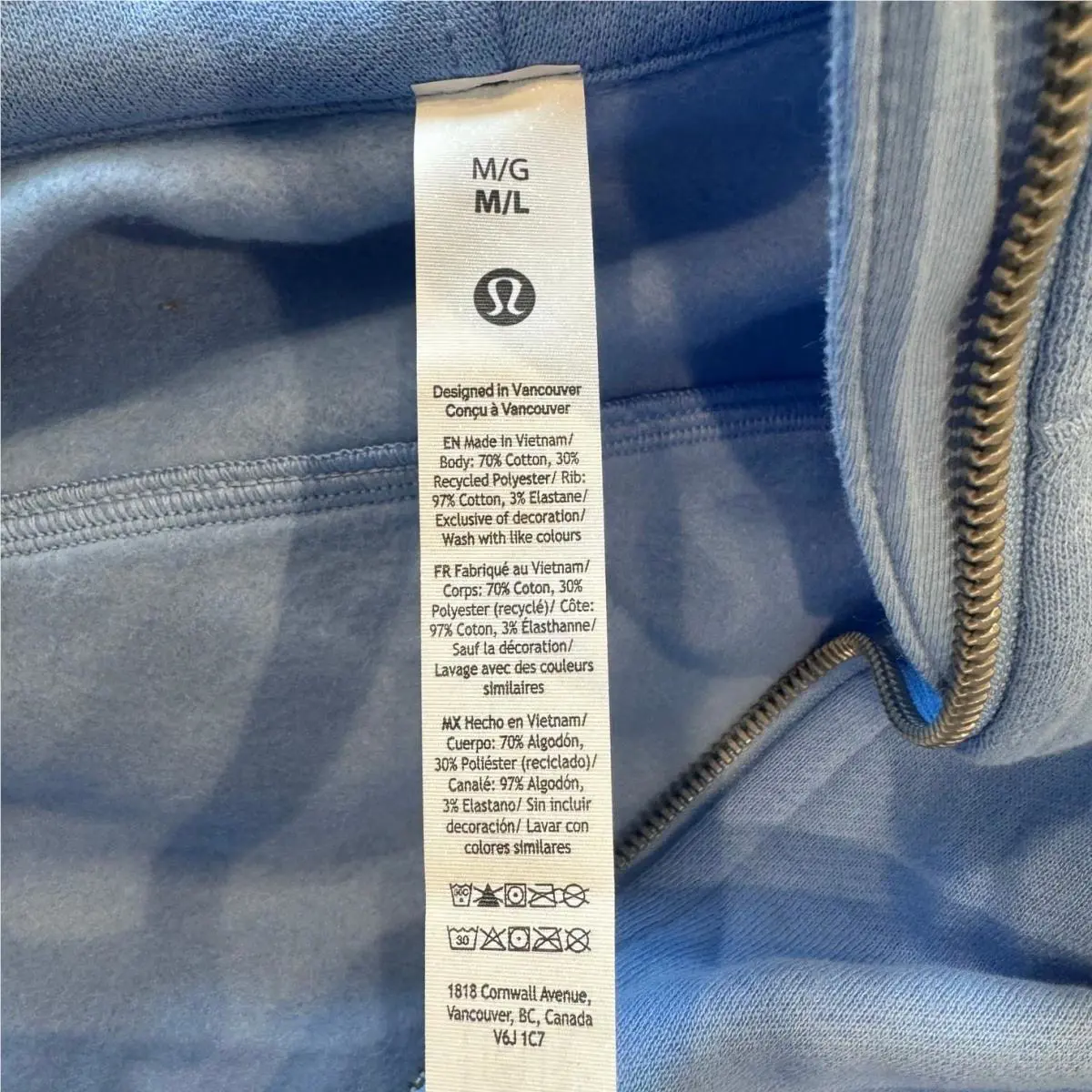 Lululemon clothing - Blue 8