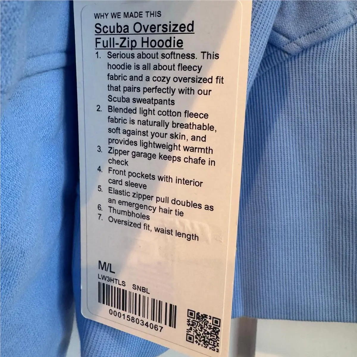 Lululemon clothing - Blue 10