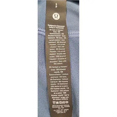 Lululemon clothing - Blue 4
