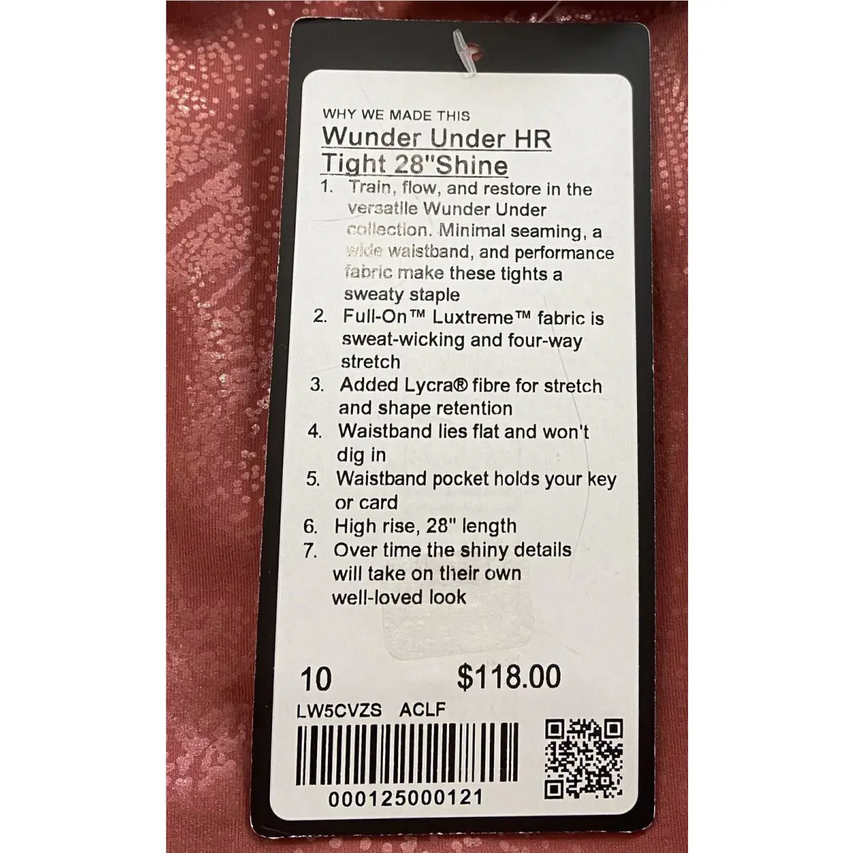 Lululemon clothing - Pink 3