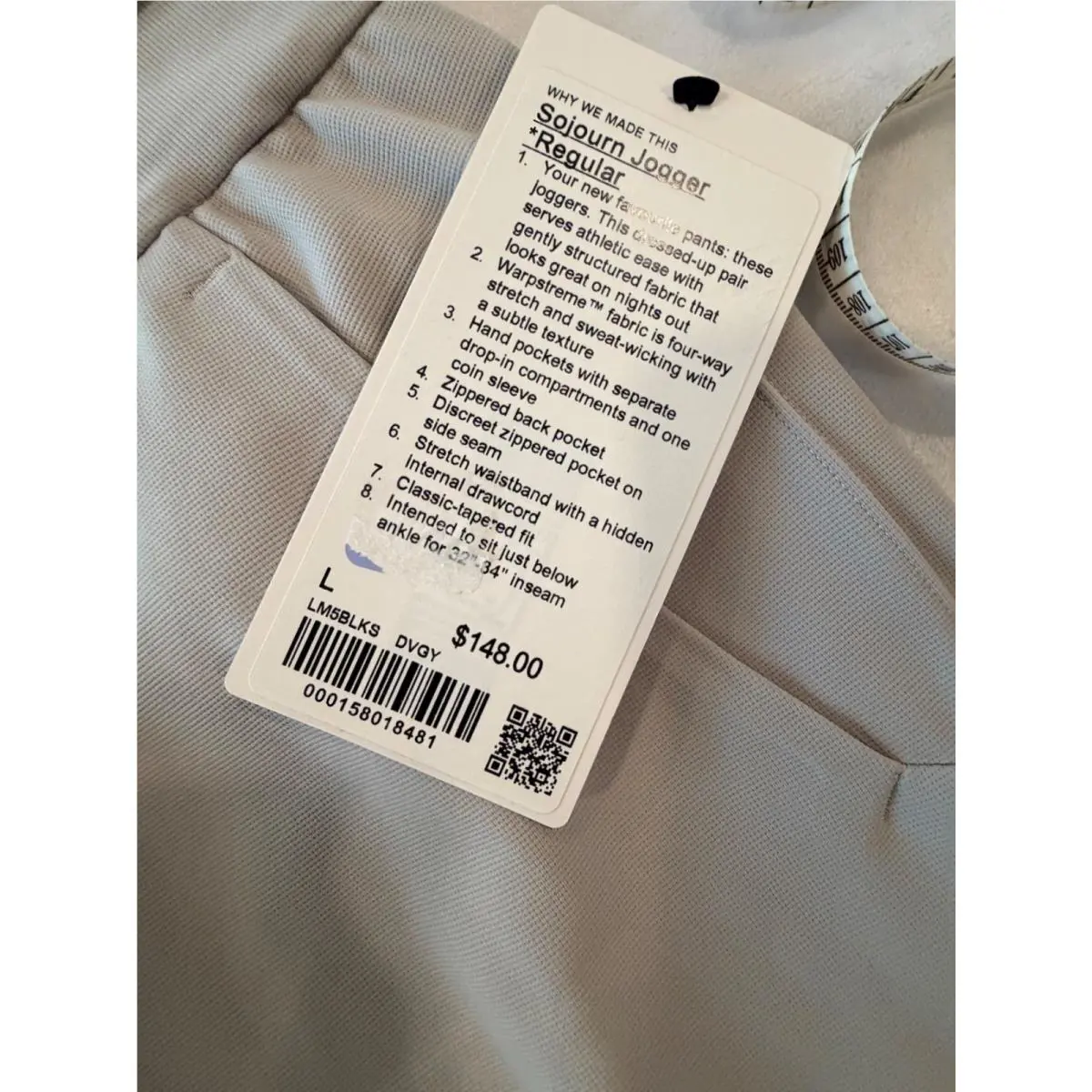 Lululemon clothing - Gray 6
