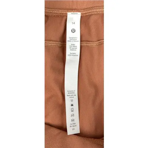 Lululemon clothing - Orange 1